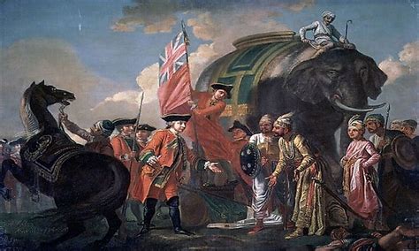 Slaget vid Plassey - Brittisk handel och en indisk maharaja som ville ha det mesta