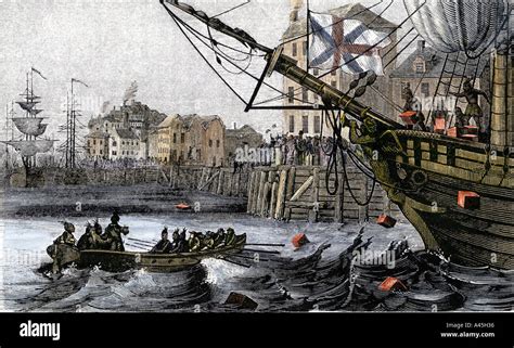 Boston Tea Party - En Protesterande Händelse Mot Brittisk Skattpolitik och Kolonial Undertryckning